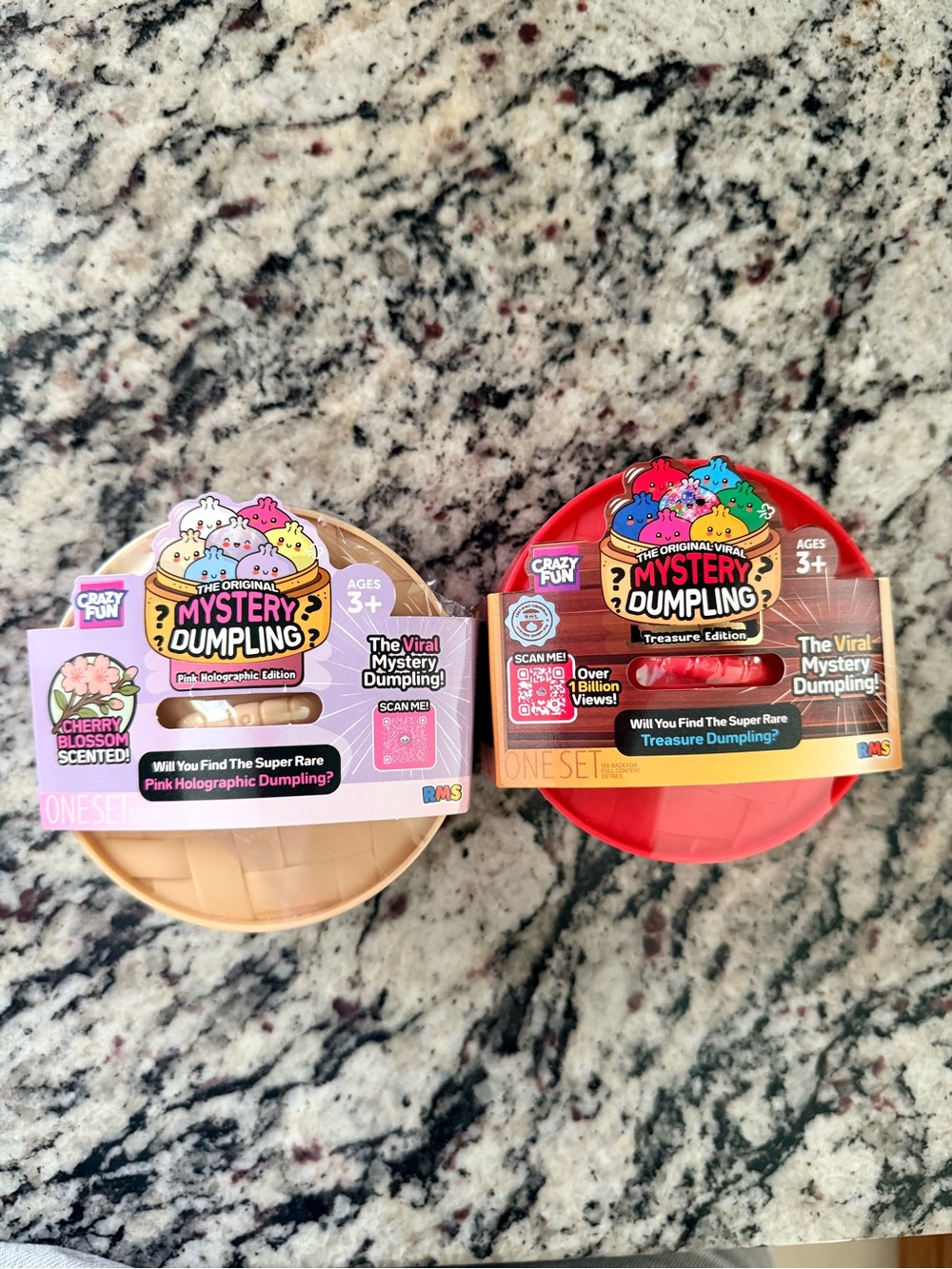 Confirmed Rare! UNOPENED!RMS Mystery Dumpling Pink holographic &Treasure Edition